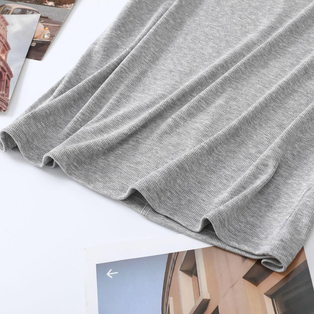 2026 Women’s Slim Fit Lightweight Round Neck Tencel Short Sleeve Ice Silk Top