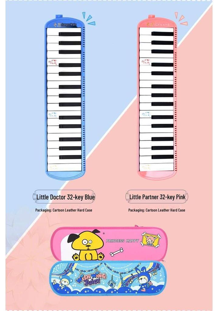 Chime Harmonicas: Genuine 32-Key & 37-Key Little Genius & Talented Girl Student Models for Children