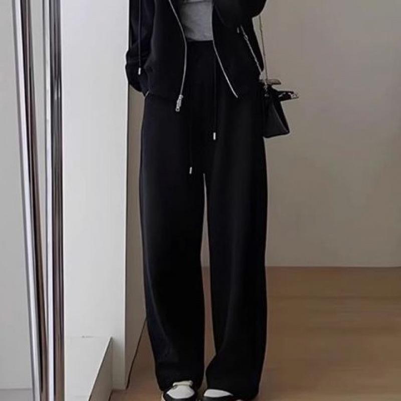 

Комплект из тонкого свитера и брюк осень/зима 2024 г.: Серия Casual Salt L for 110-120 jin