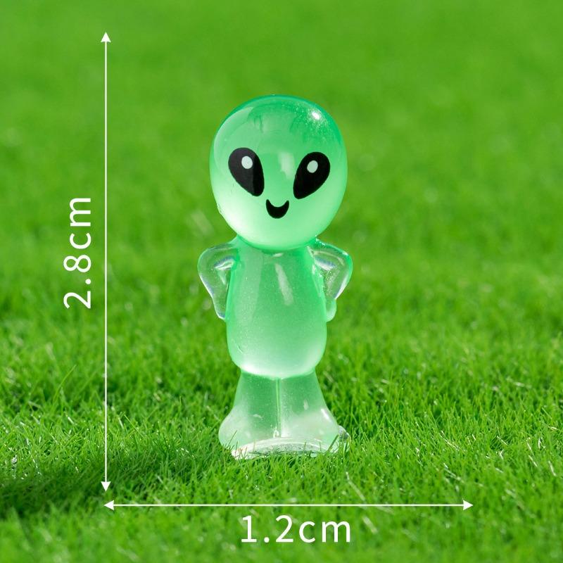New micro landscape creative luminous alien elf DIY ornament accessories mini ornament