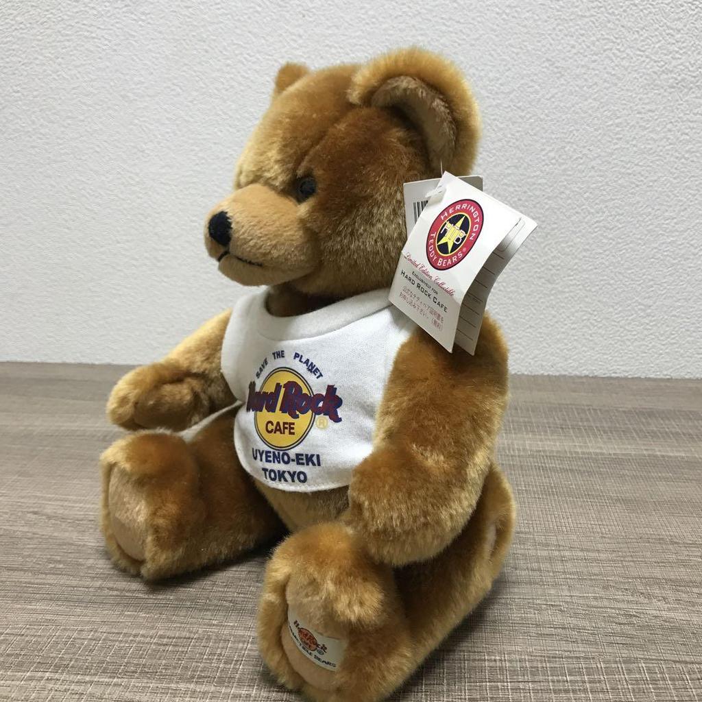 [USED] Tagged Hard Rock Cafe Teddy Bear Plush Toy