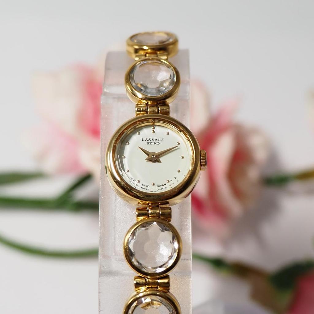 [USED] Seiko LaSalle Bangle Watch, Gold, 232