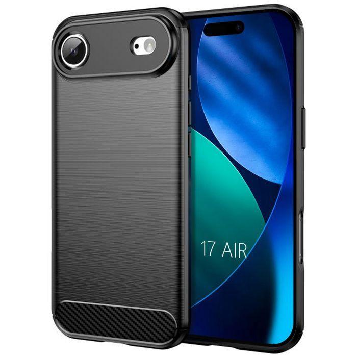 Coque de Protection - BOOLING - iPhone Air - Effet Carbone - Antichoc - Anti-Rayures