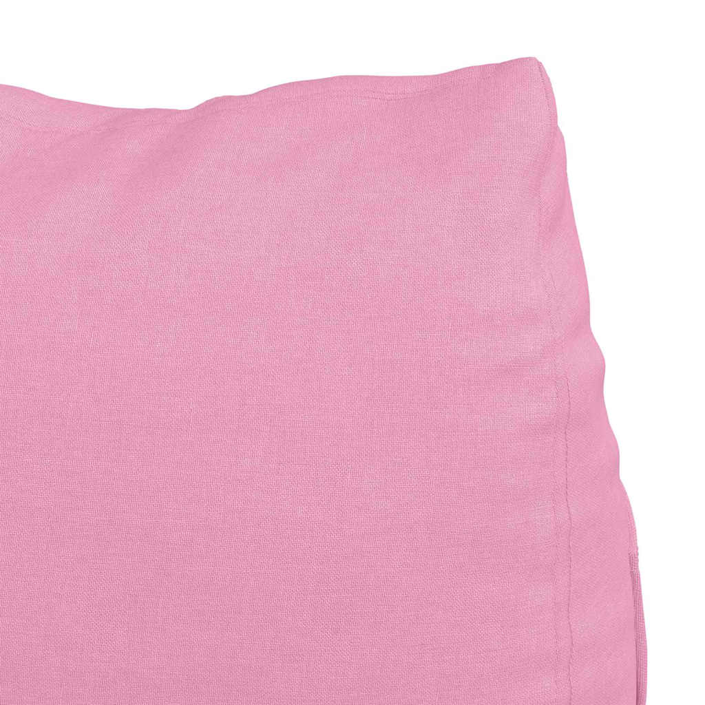 Back Cushion Pink 45 x 20 x 35 cm Fabric