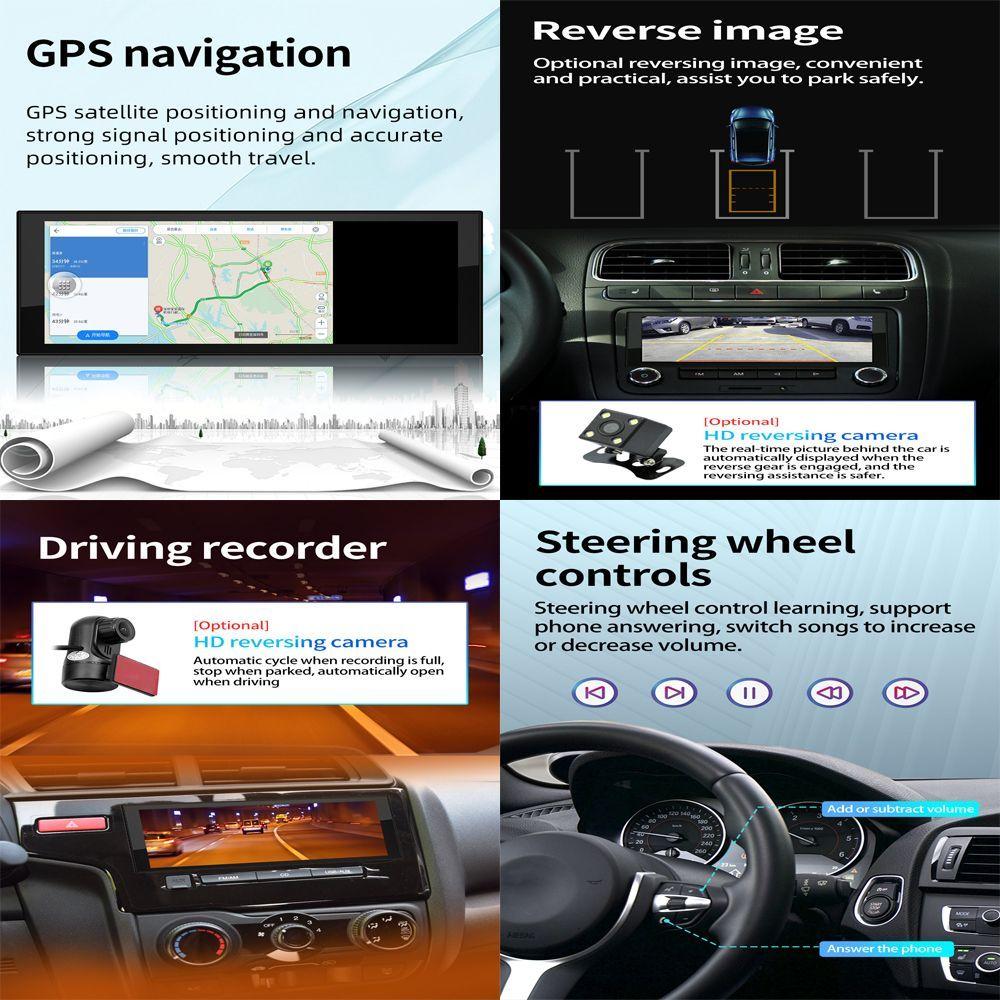 SWM 686C Android 10.1 Radio auto 1 Din CarPlay Wifi Android-Auto Player MP5 auto Bluetooth Receptor FM