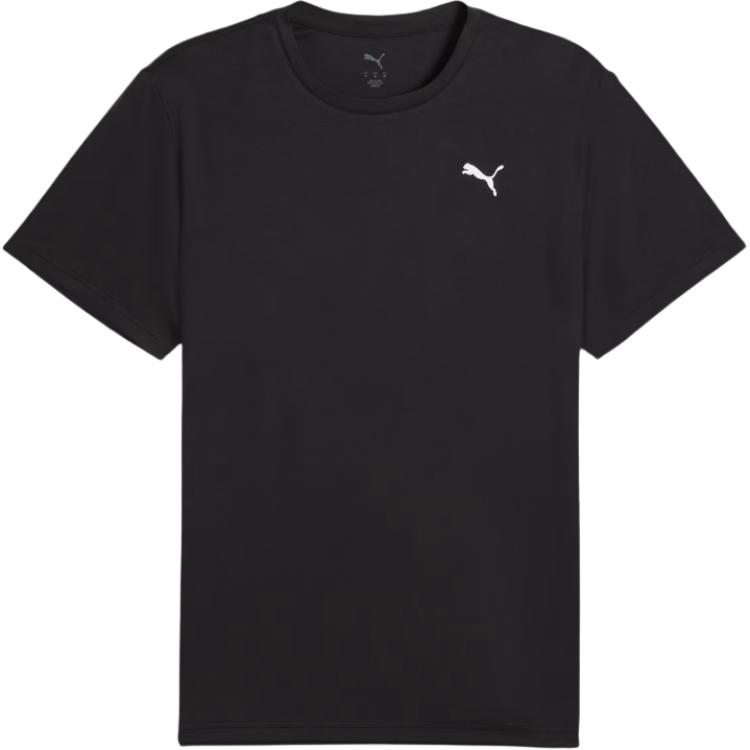 

Мужская однотонная футболка-пуловер с коротким рукавом Puma tops 527155-01 M