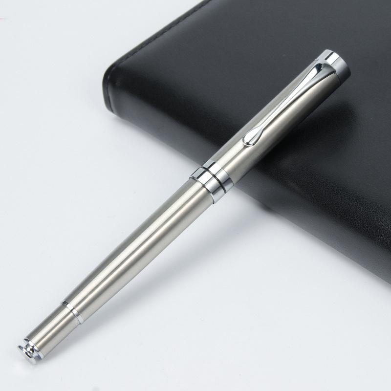 1 Piece Metal Roller Ballpoint Pen Stationery Ball Point Pen Cute Pens Office Accessories
