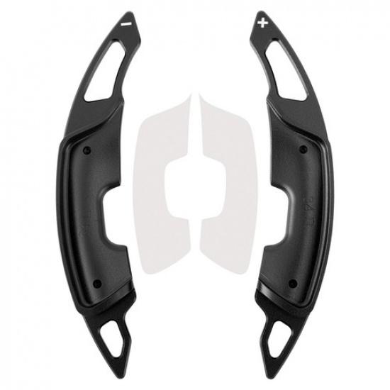 Steering Wheel Paddle Shifter Extension For Lexus RX NX Aluminium Black