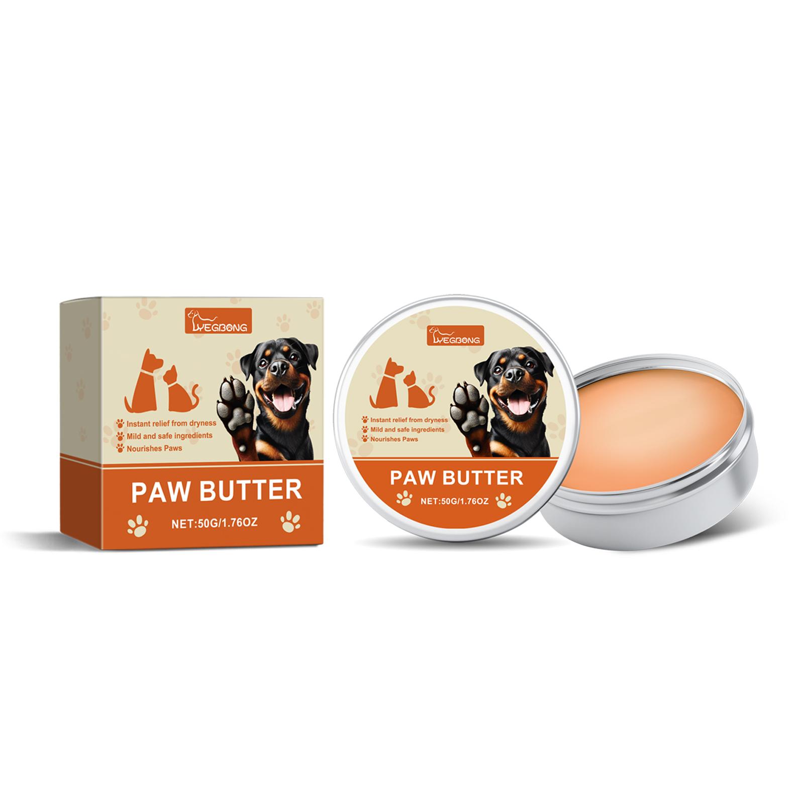Yegbong Pet Foot Care Wax – Repairs dry paw pads, moisturizes feet, and provides gentle comfort for pets