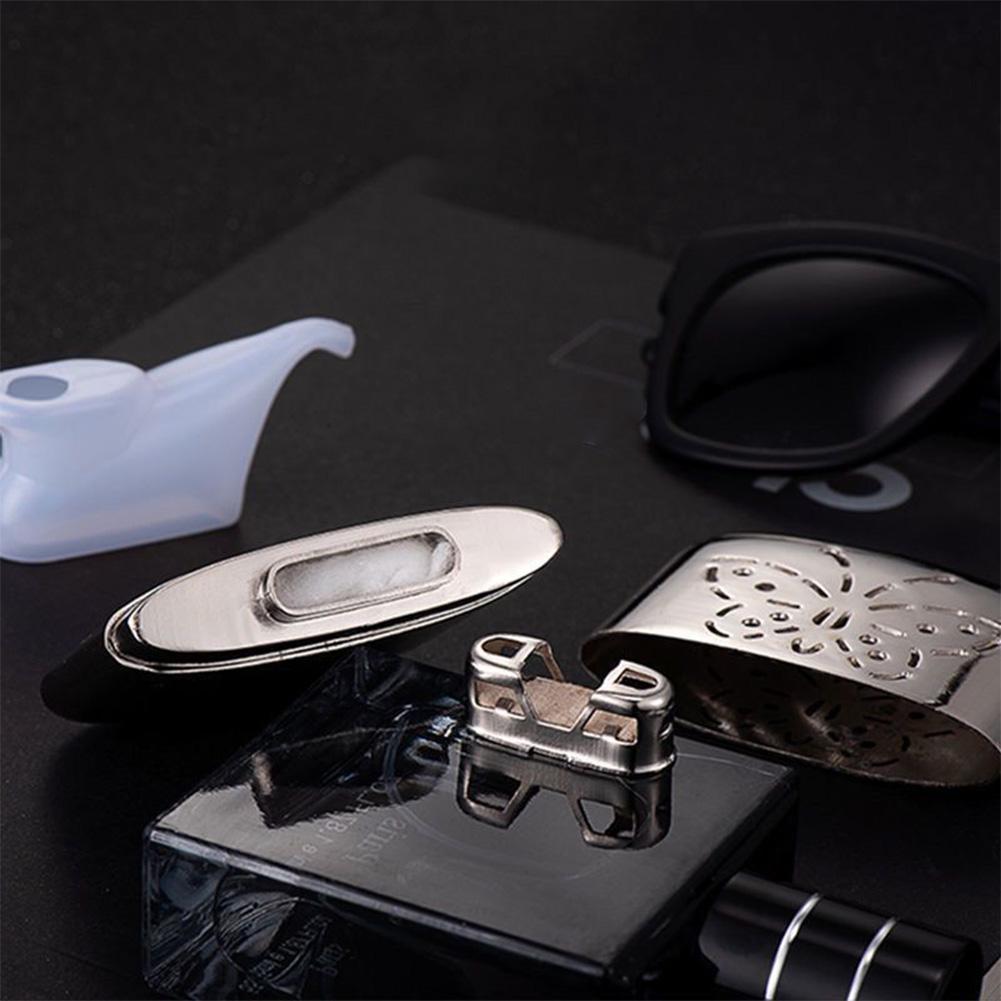 Zinc Alloy Portable Fuel Hand Warmer Reusable Pocket Hand Warmer Fuel Heater for Outdoor Sports Camping Hiking