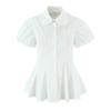 French Sweet Age-reducing Vacation Style Seaside Beach Suspender Dress Summer Unique Chic Shirt Skirt Set