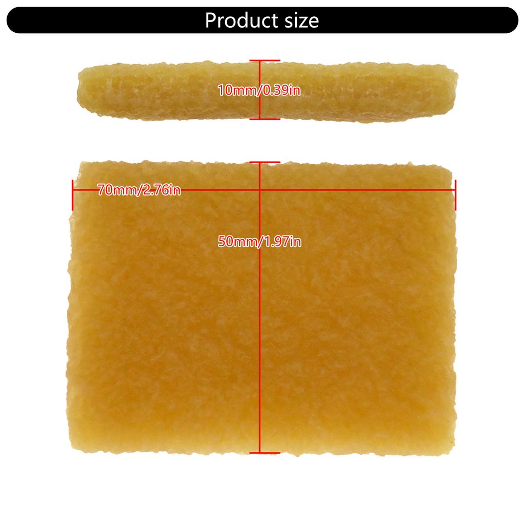 Natural Rubber Sandpaper Cleaning Eraser Cleaner Glue Stick Handmade Grinding Block Glue Removal Abrasive Sanding Tool