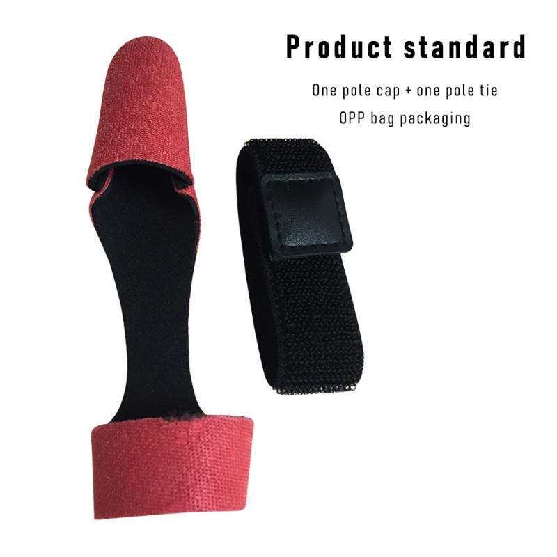 Rute Ärmel Pole Glove Protector Angelruten Pole Tip Cover Rod Tie Strap Rute Ärmel Pole Glove Protector Angelruten Pole Tip Cover Rod Tie Strap