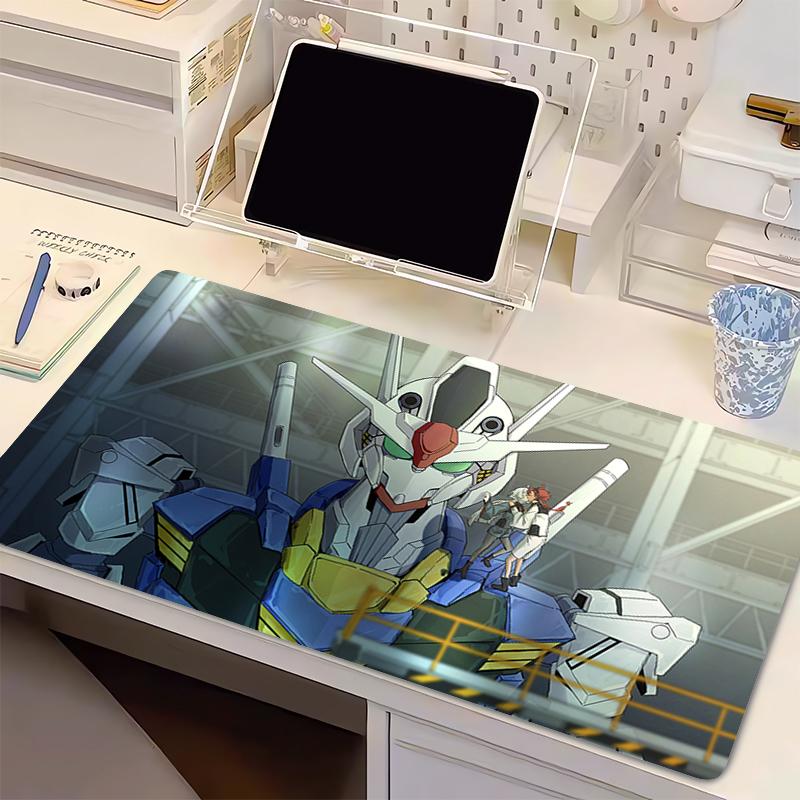 Hot Anime Mouse Pad Mechanical Warrior Ggundam Aaerial Keyboard Pad Laptop Computer Speed Desk Mat Computer Gaming Mousepad