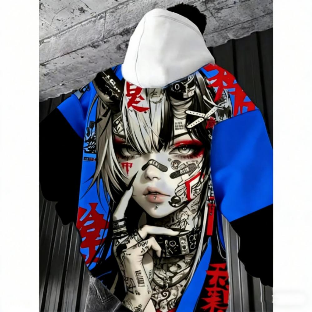 Spring Anime Girl Print Kids Hoodie Boy Girl Fashion Sexy Samurai Tracksuit Casual Hoodie Sweatshirt Autumn Clothes Y2k Coat