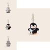 Back Fish Penguin Plush Keychain With Soft Material For Cute Gifts And Accessories