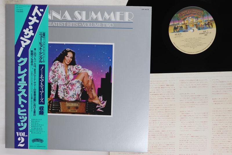 

LP Record DONNA SUMMER Greatest Hits Vol 2 VIP4079 CASABLANCA 1979 Japan Obi SoulFunk Used