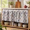Partition Door Curtain, Soft Light Polyester Curtain, Blocking Views And Oil Fumes Curtain, Protect Privacy Drapes for Kitchen Door