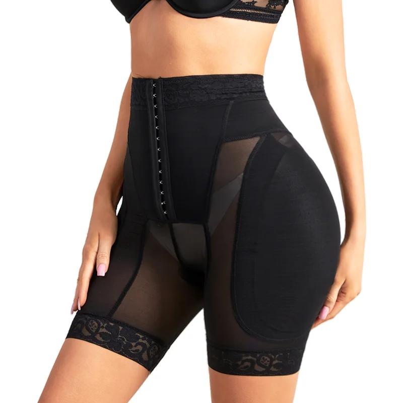 Women High Waist Hip Pad Shaper Panties Padded Hip Enhancer Shapewear Shorts Breathable Butt Lifting Body Shaper Push Up Panties