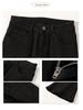 Women's Black High-Waisted Micro-Flared Jeans, 2025 Spring/Autumn Collection
