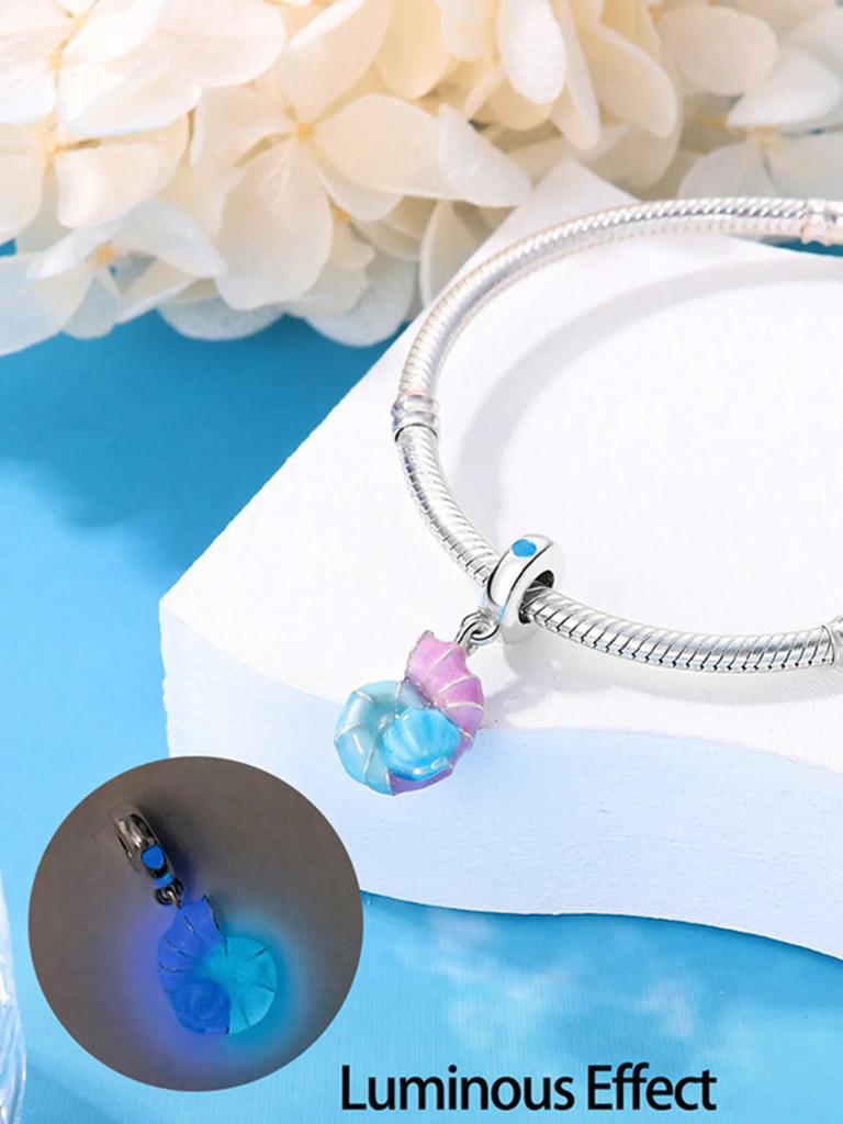 Kupfer Schön Vergoldet Echter Anhänger Meeresmuscheln Meeresstern Perle Passt an Armbänder Damen Schmuck Geschenke Schön Exquisit
