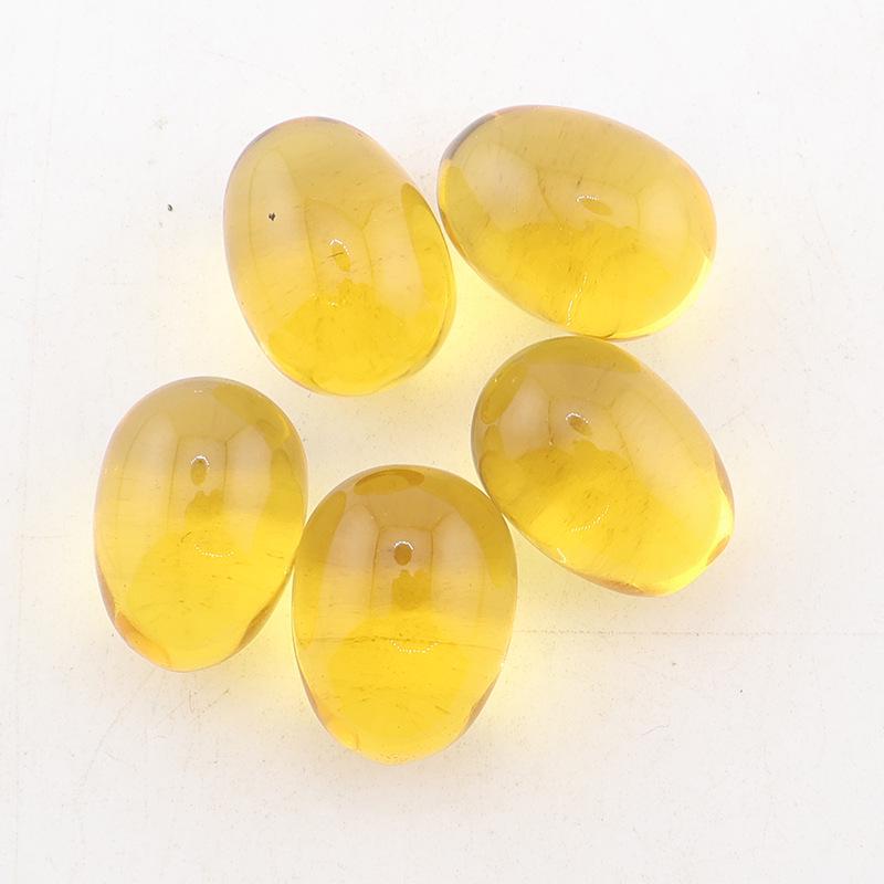 Easter Colored 2cm Natural Gemstone Crystal Eggs: Small Raw Stone Display Pieces