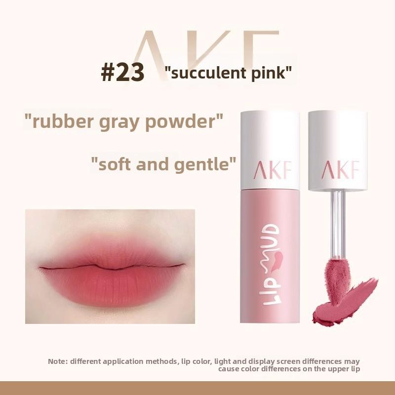 

AKF Princess Series Silky Matte Lip Mud Long-Lasting Velvet Lipstick