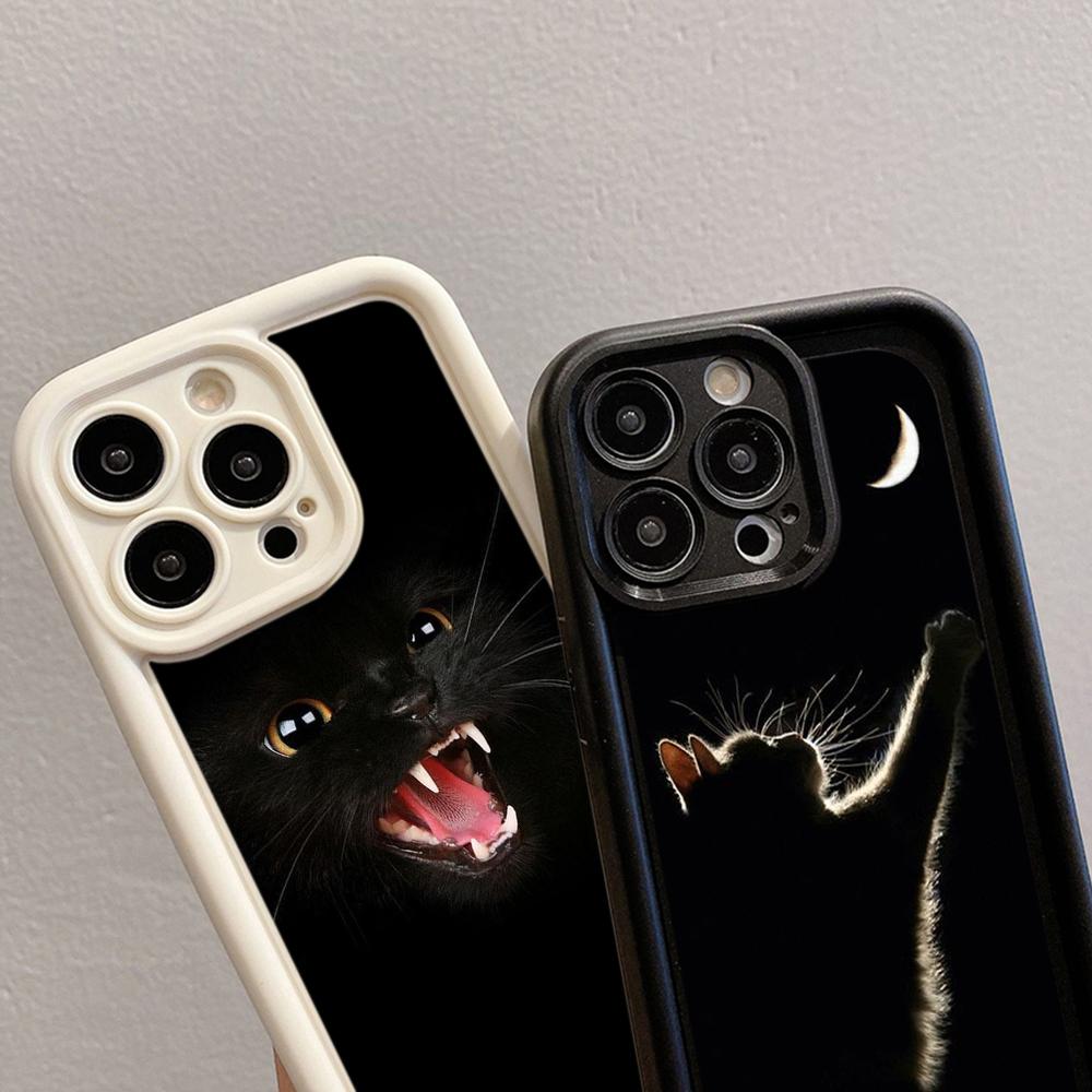 LZ10 Cat Body Language силиконовый чехол для телефона Infinix Smart 9 Hot 40i Tecno Camon 20 Pro Moto G22 G30 OnePlus Google Pixel 9 противоударный задний чехол