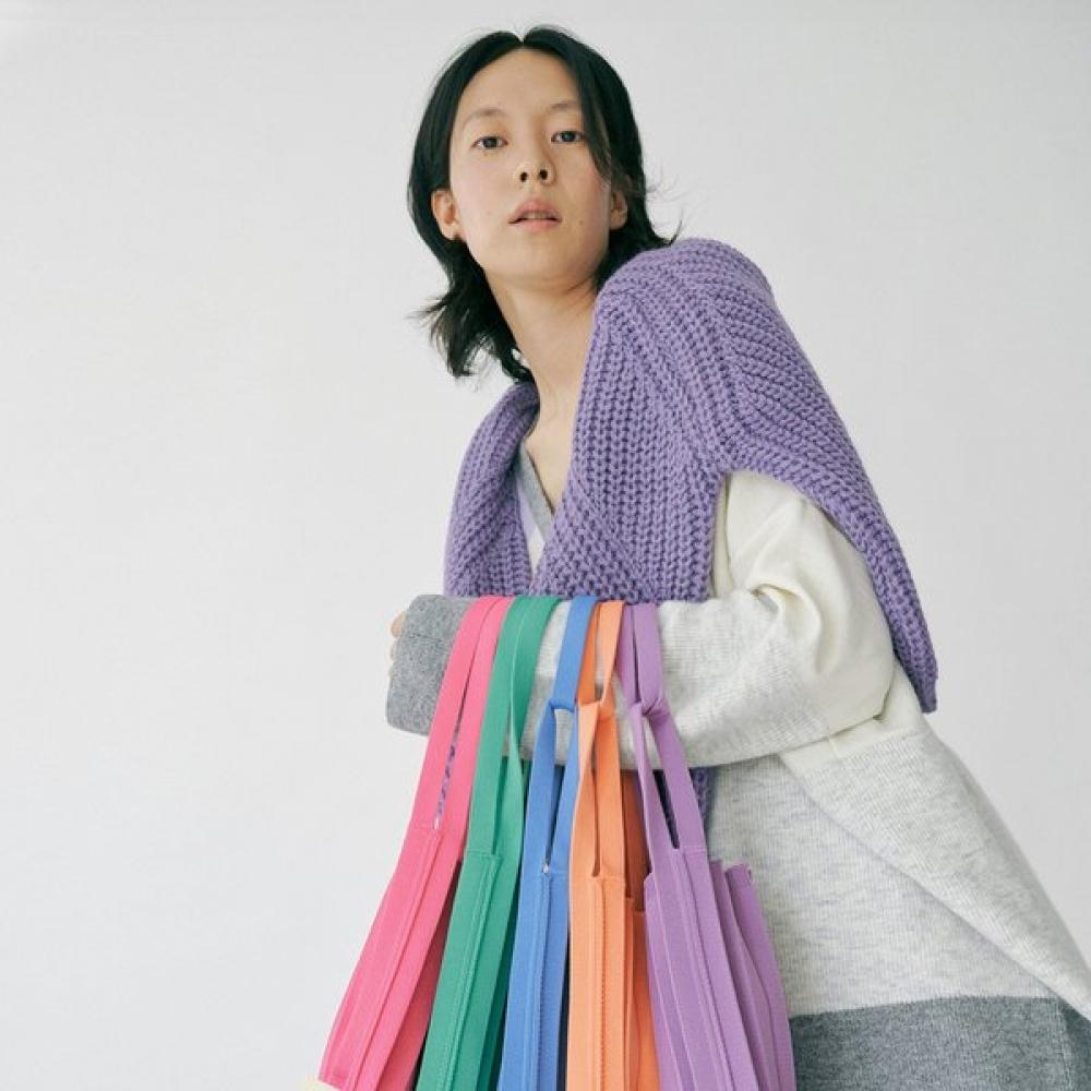 Pleatsmama Mini Shoulder Bag Pink