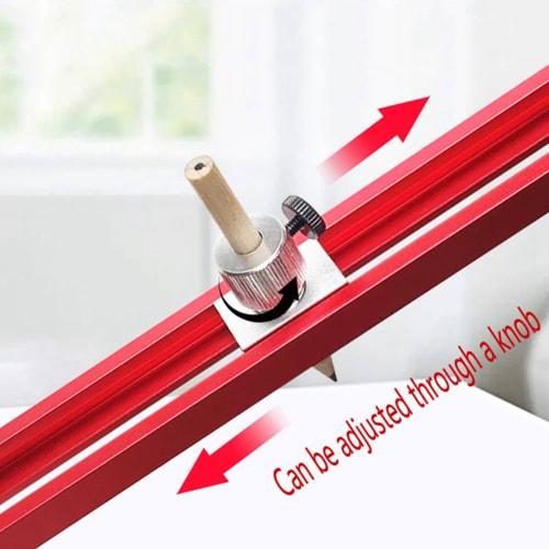 Buerjia Profile Scribing Ruler for Skirting Board Contour Gauge Measuring Shape Gauge Joinery Woodworking Tool, Durable