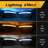 Car Light DRL For Hyundai IX35 2010 2011 2012 2013 Daytime Running Light Front Bumper Turn Signal Headlights Fog Lamp 12V