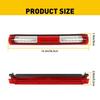 For 1997 - 2003 Ford F150 Red/Clear LED 3Rd Tail Brake Light Third Stop Lamp