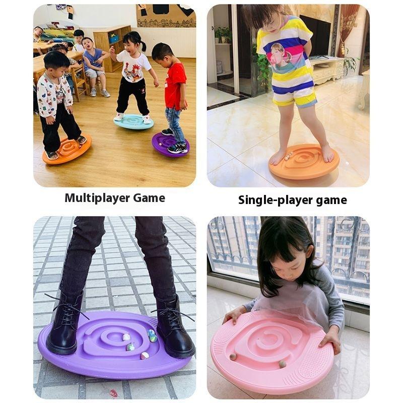 Children's Sensory Training Equipment Balance Board Home Seesaw Kindergarten Vestibular Exercise Balancer Outdoor Toys