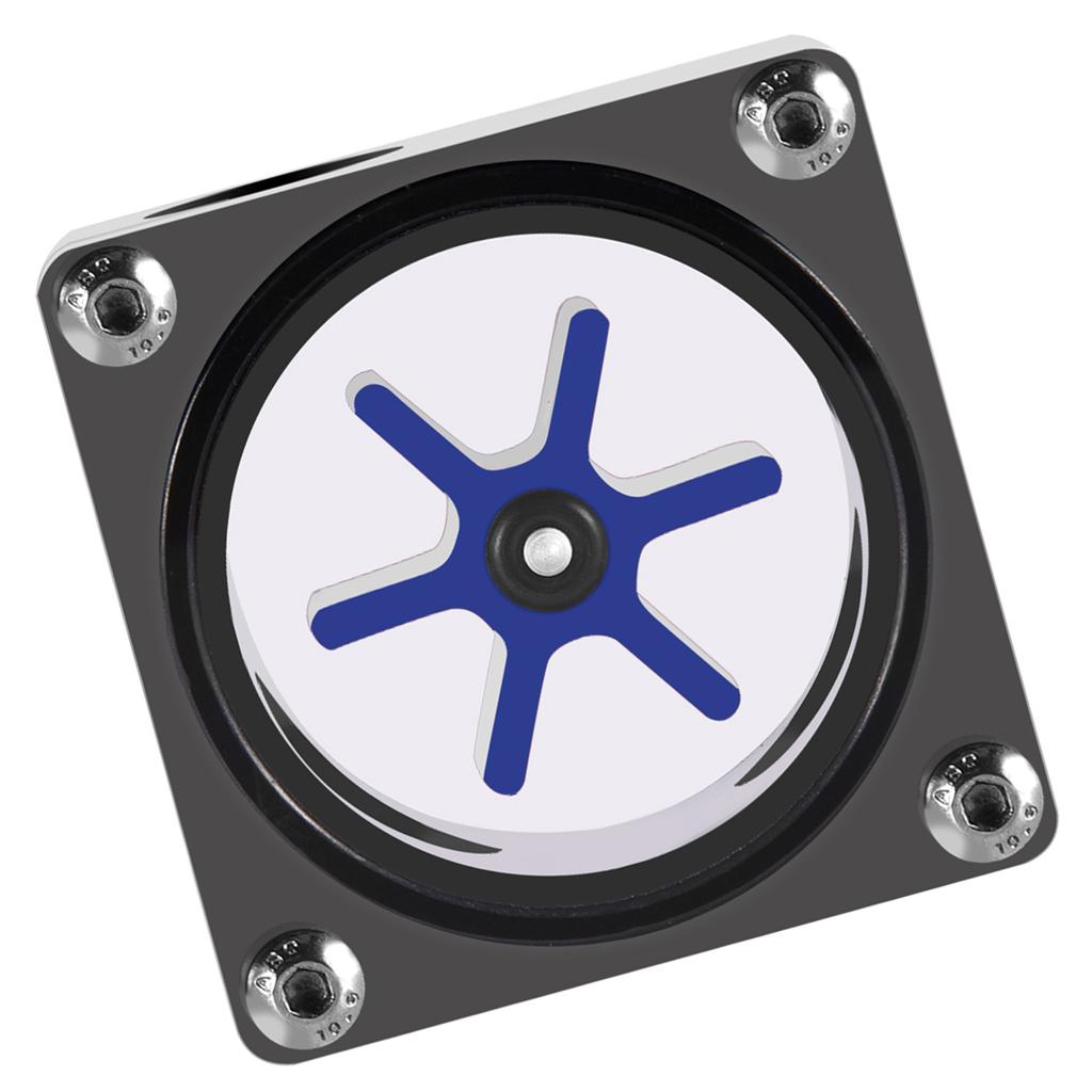 6 Impeller 3 Ways Flow Meter Indicator for PC Water Cooling System G14 Thread