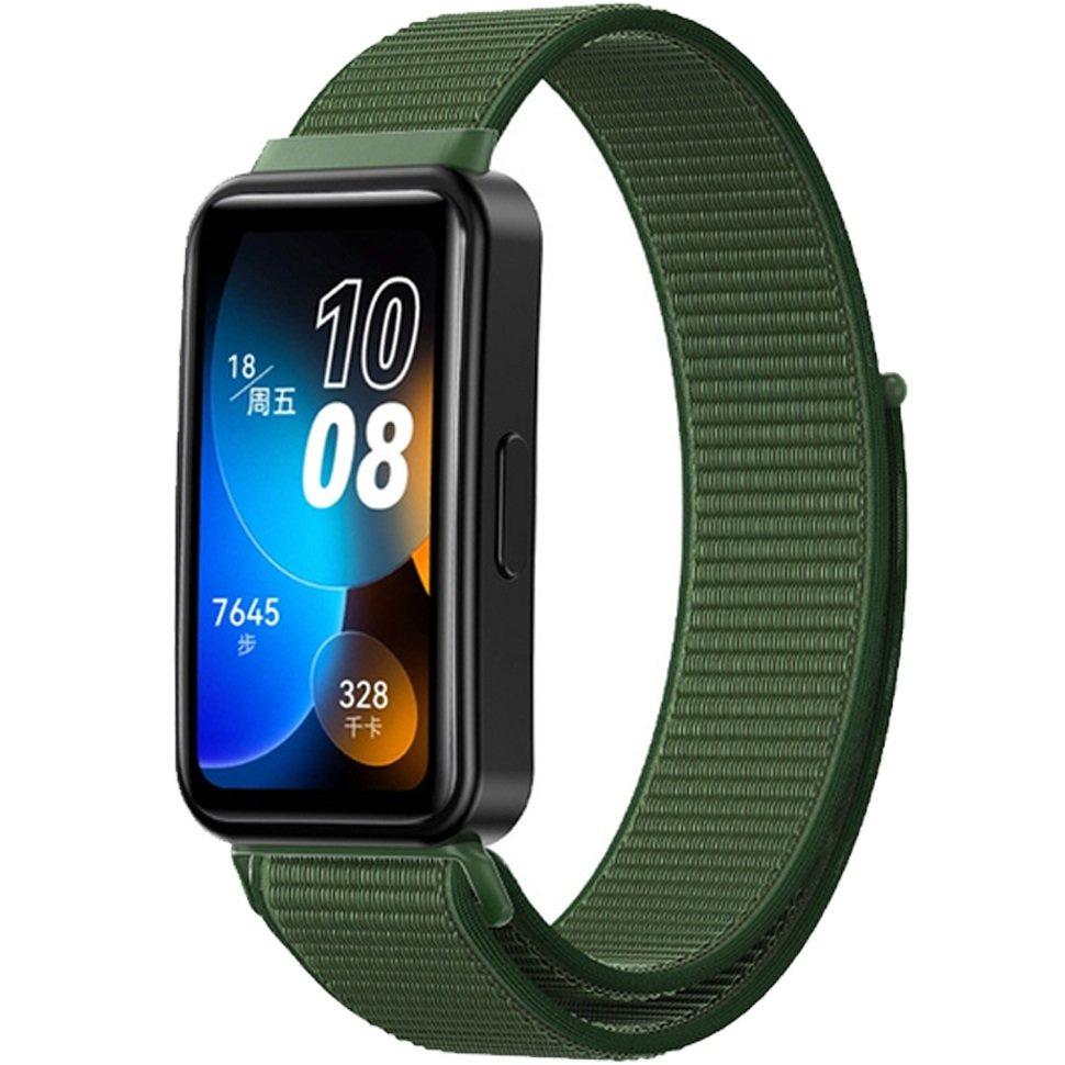 Nylon Strap for Huawei Band 8 / Huawei Band 9 / Huawei Band 10, Green