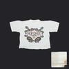 T-shirt Vintage anni '90 Merci Neo Classico Paisley Personalizzata Corta Boxy Punto Singolo