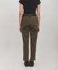 GOLDPERCENT Women'S Chic Brown Tapered Fit Ankle Jeans (Brown, Standard Length, W)