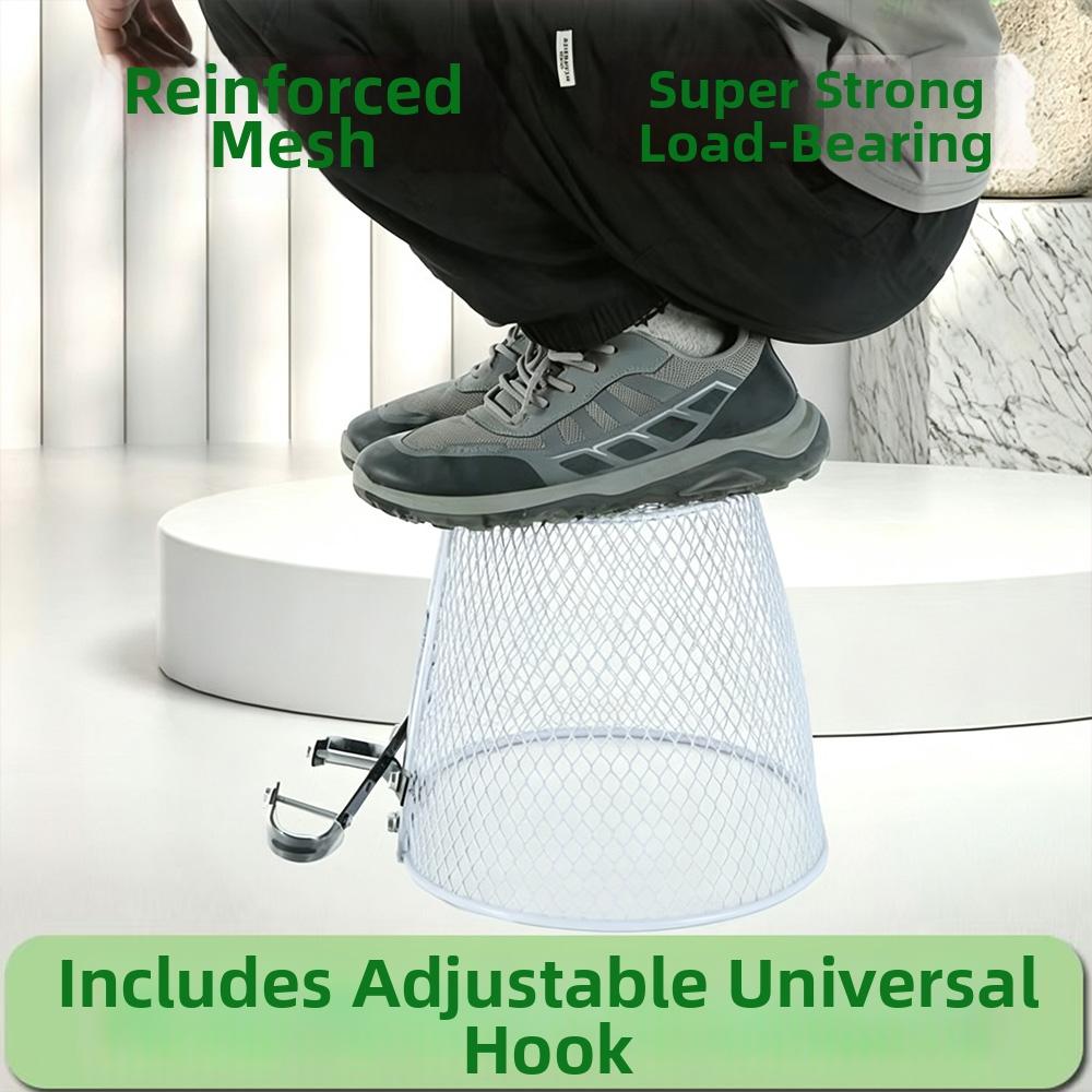 Easy to Install Mesh Storage Bike Basket Universal Metal Hanging Basket Outdoor Cycling Basket