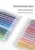 Blue Fruit 12-Color Glitter Gel Pens: Sparkly Neutral Pens for Students, Journals, and Drawings.