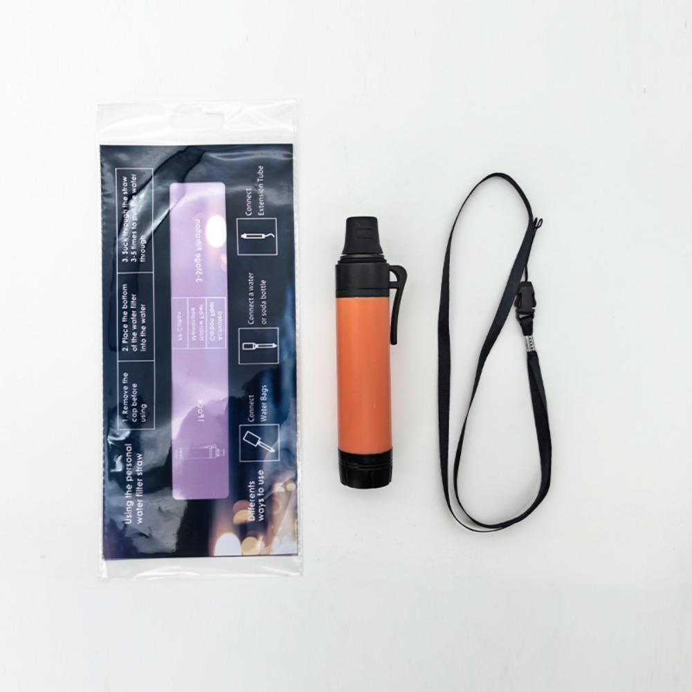 Purifier Mini Water Filter Straw Mini Drinking Water Filtering Straw Emergency