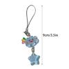 Acrylic Phone Strap Keychain Crystal Star Phone Lanyard Cloud Star Keychain