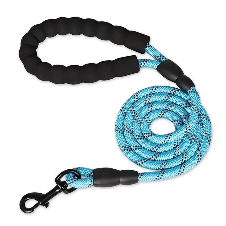 150/200 Strong Dog Leash Pet Leashes Reflective Leash For Big Small Medium Large Dog Leash Drag Pull Tow Golden Retriever
