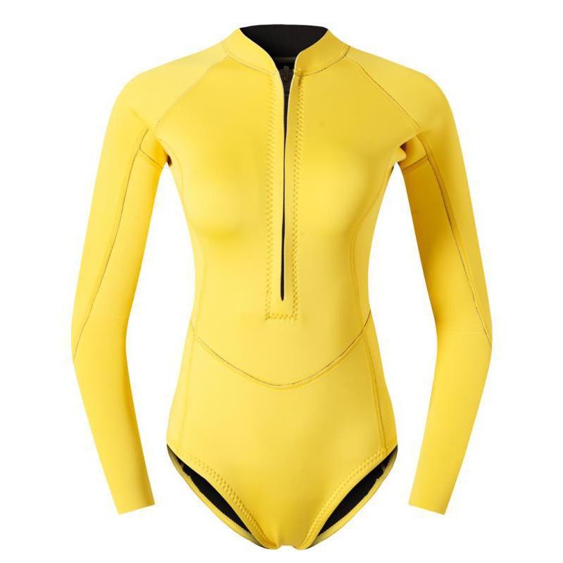 Womens 2mm Full Coverage Long Sleeve