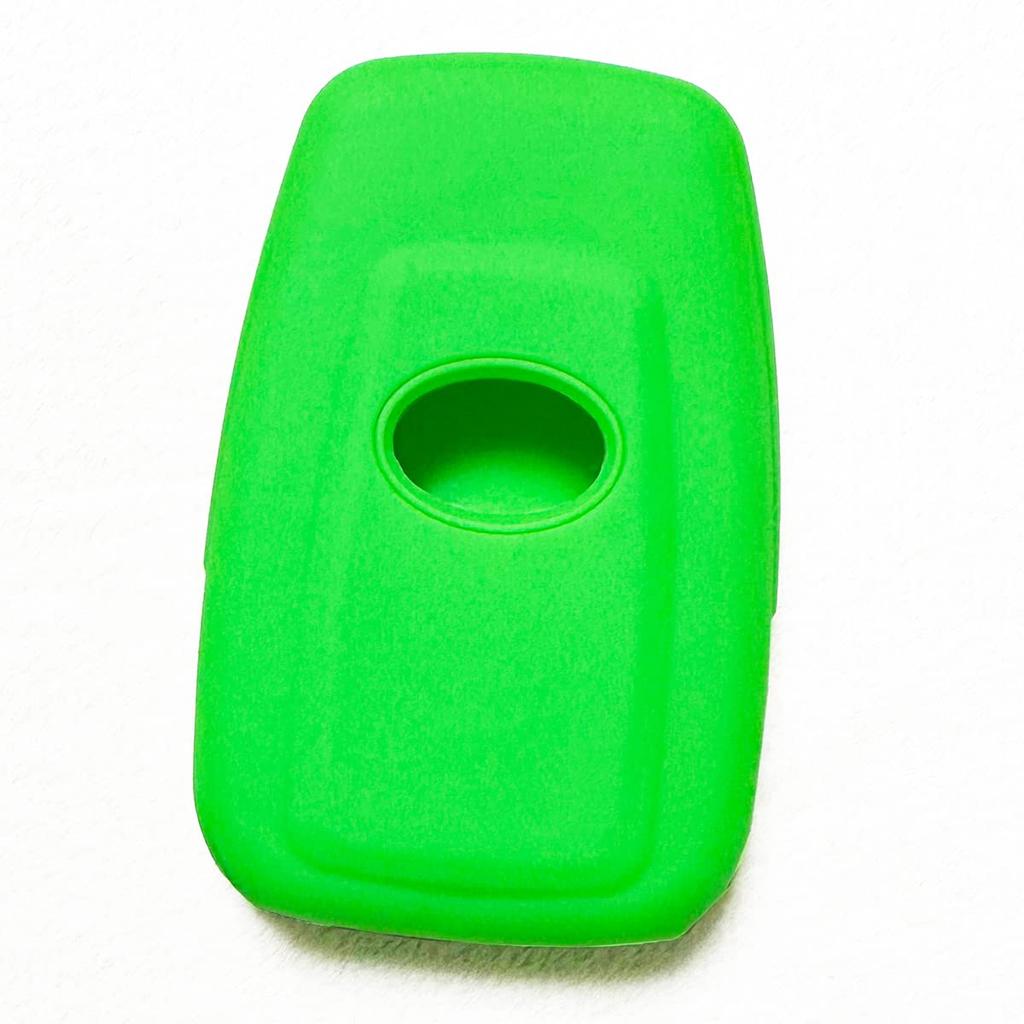 IKT Silicone Cover for Toyota Cars Smart Key 2 Buttons Green / Prius 50