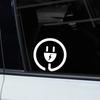 Creative Car Stickers Electric Plug Lightning Sign Vinyl Decal Personality Graphics Decal Auto Tunning Decoration Accessories
