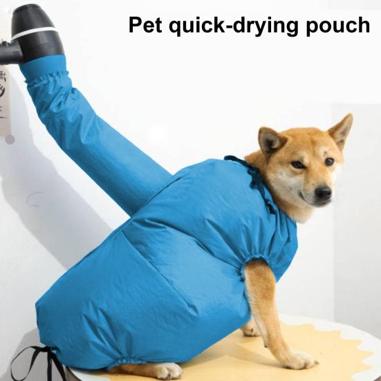 Yousheng Pet Drying Bag Dogs Fast Drying Tool Compatible with Blow Dryers Portable Pet Hair Dryer Bag for Small Medium Large Fluffy Dogs And Cats