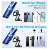 Support de téléphone magnétique pour voiture, rotation multi-angle, aimant de bain, ventouse, support universel pour iPhone, Xiaomi, Samsung