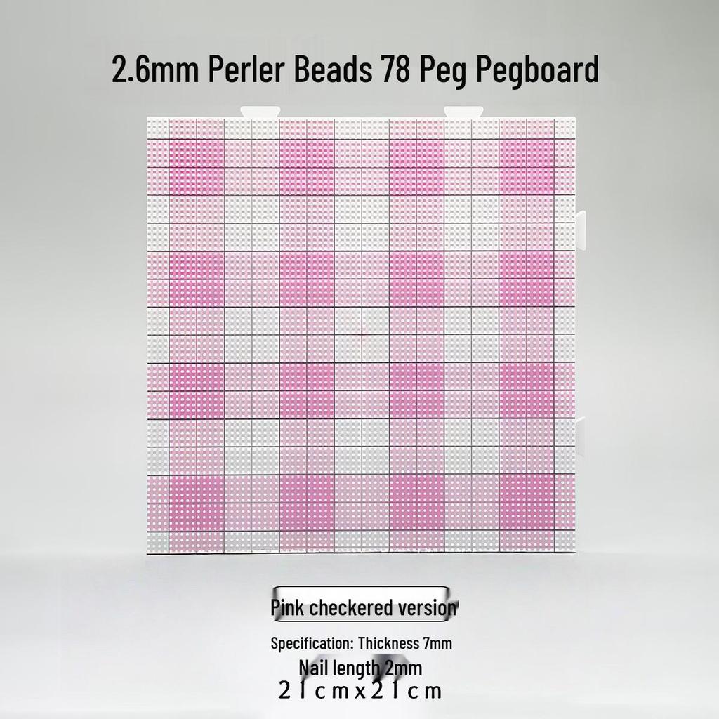 Heat-Resistant 2.6mm Pegboard Nails Set, 104 Pins for Perler Beads Mat Tool