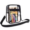 Women Shoulder Bag Pvc Transparent Waterproof Phone Purse Simple Crossbody Bag With Front Pocket Casual Handbag Beach Bag