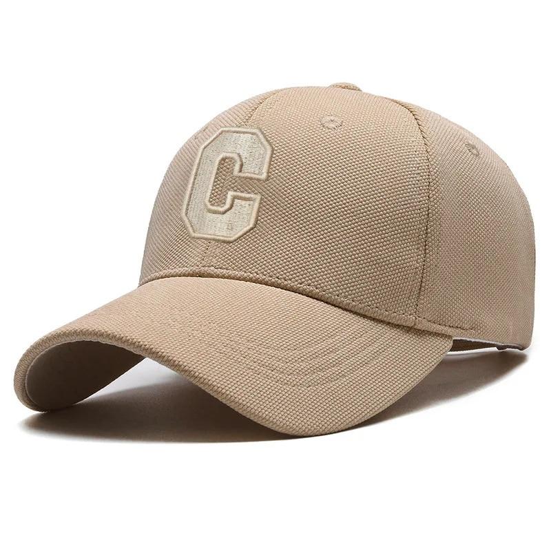 Baseball Cap New Ins Letter C Hat Women'S Spring Summer Korean Version Simple Fashion Versatile Alphabet Student Tongue Capt
